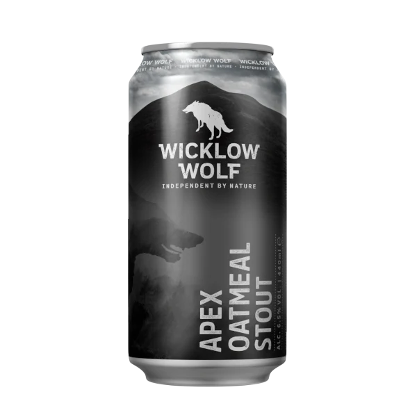 Apex_600x_crop Wicklow Wolf Apex Oatmeal Stout 44cl - Beer - Matsons