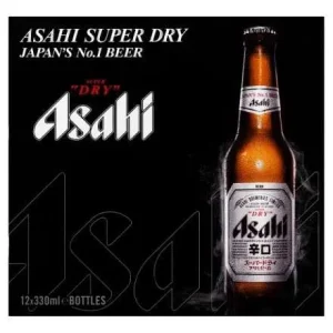 Asahi Super Dry 12x33cl - Beer - Matsons