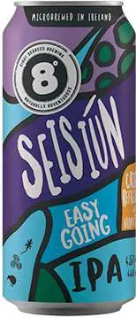 8 Degrees Seisiún 44cl - Beer - Matsons