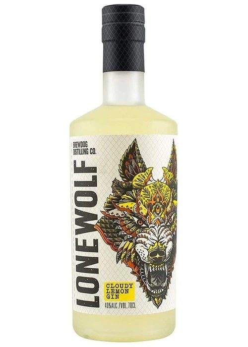 brewdog_lone_wolf_cloudy_lemon_gin_600x BrewDog LoneWolf Cloudy Lemon Gin 70cl - Spirit - Matsons