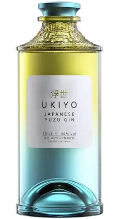 Ukiyo Japanese Yuzu Gin 70cl - Spirit - Matsons
