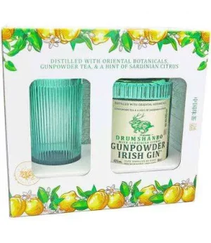 Drumshanbo Gunpowder Sardinian Citrus Gin 70cl - Spirit - Matsons