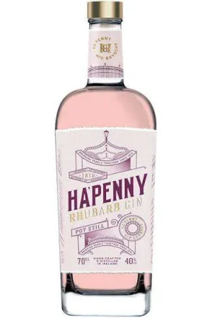 Ha'penny Rhubarb Gin 70cl - Spirit - Matsons