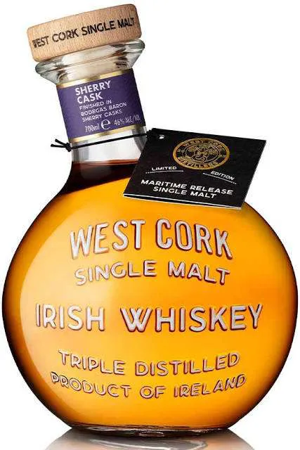 download.jpeg-18 West Cork Maritime Sherry Cask 70cl - Spirit - Matsons