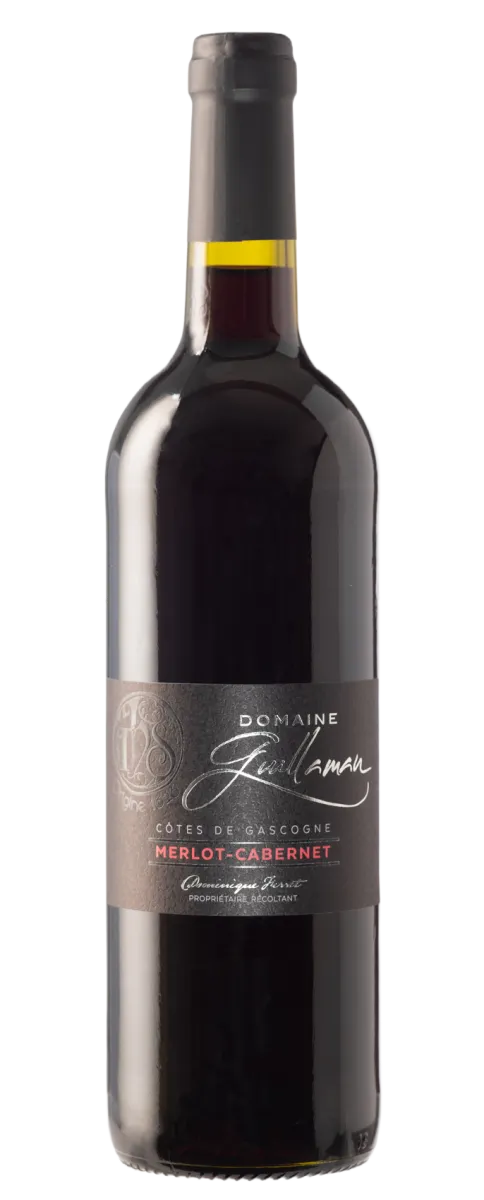 DOMAINE GUILLAMAN ROUGE MERLOT CAB SAUV 75cl - Matsons