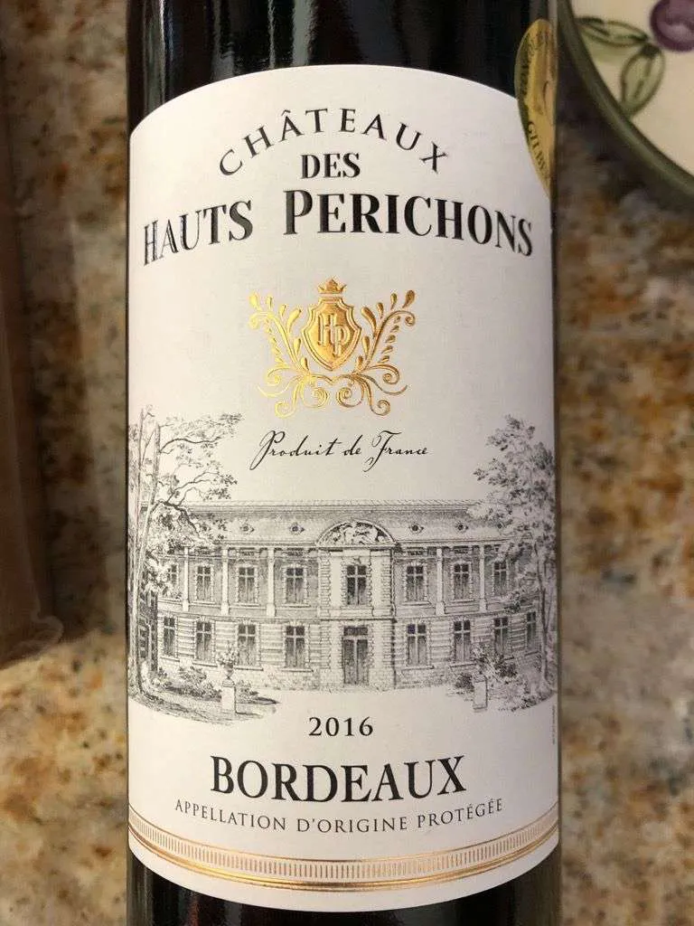 hauts Hauts Perichons Bordeaux 75cl - Matsons