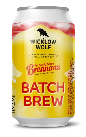 Wicklow Wolf Batch Brew w/ Brennans Bread 33cl