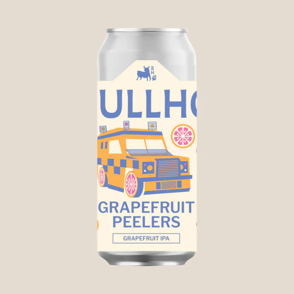 Bullhouse Grapefruit Peelers 44cl - Beer - Matsons