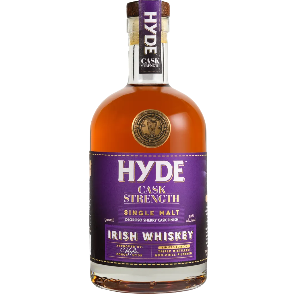 hyde StrengthCask_SingleMalt Hyde Cask Strength Single Malt 70cl - Spirit - Matsons