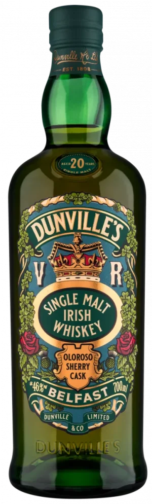 Dunville Oloroso 20 Year Old Single Malt 70cl - Spirit - Matsons